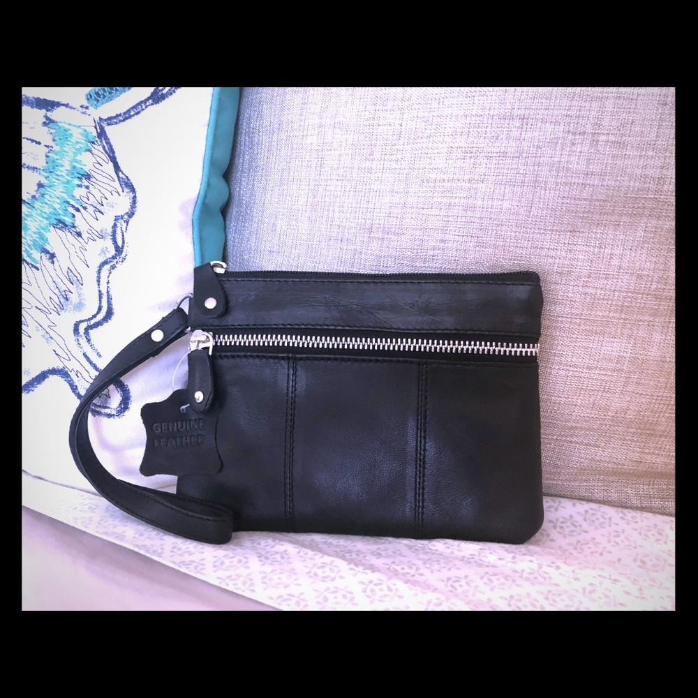 Leather Wristlet
